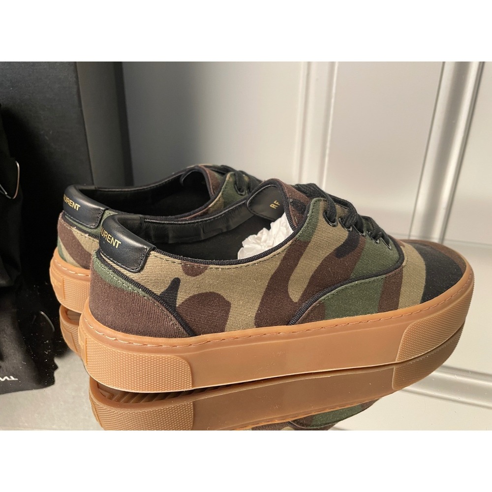 Saint Laurent Venice Camouflage Moon Plus Women's sneaker 603514. EU 38